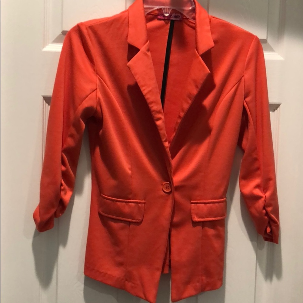 Coral blazer